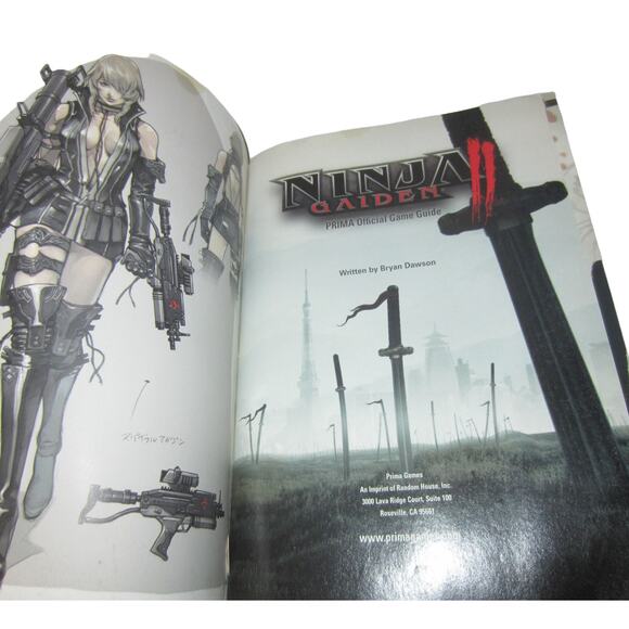 Ninja Gaiden II Prima Official Game Guide Xbox 360 Tecmo Strategy Book - Picture 3 of 10